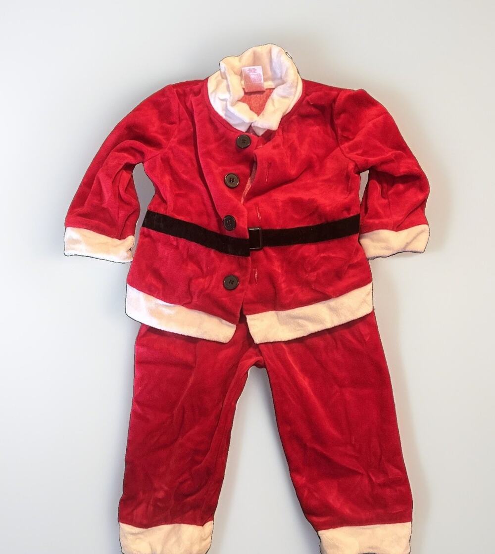 Boys Santa Suit Size 18 Mths